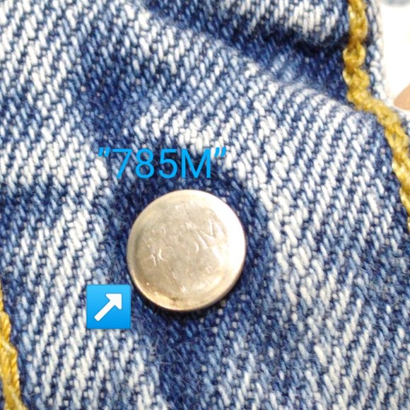 Levi's 505 Regular Fit 35x29 Men Straight Leg Mid-Rise Jeans Red Tag Vintage - Picture 8 of 8